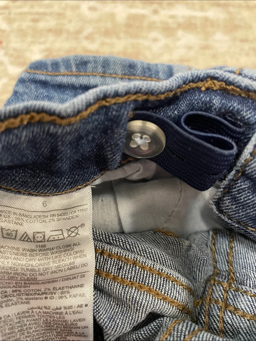 Girls Original Taper Old Navy Jeans Size 6